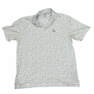 Rhoback Mens The Mile High Performance Golf Polo Large Colorado Flag